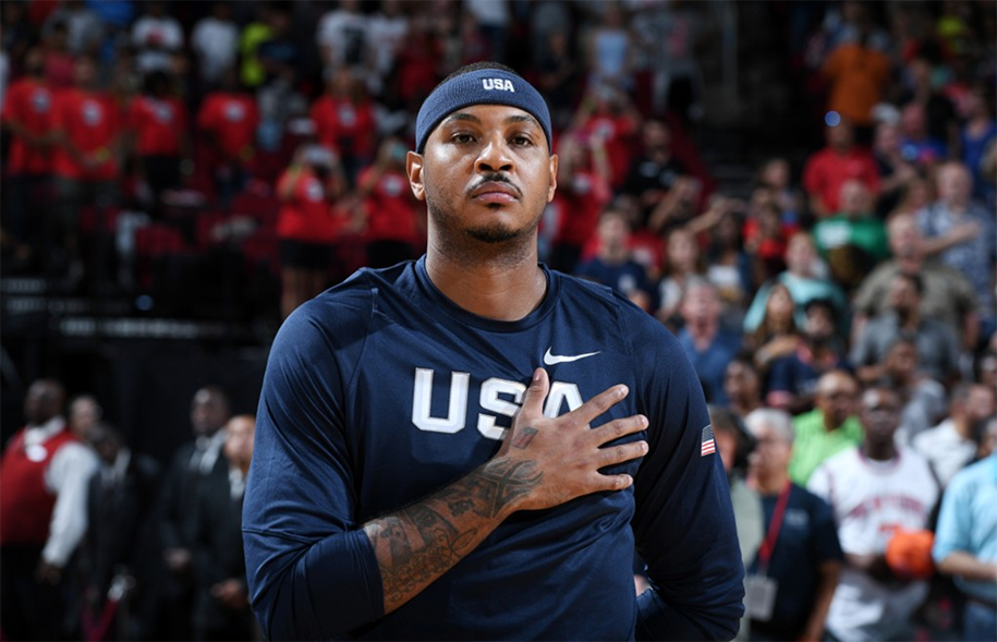 Trong lúc hàng nghìn CĐV mong chờ Carmelo Anthony tái xuất, ĐT Mỹ lại nói "không"
