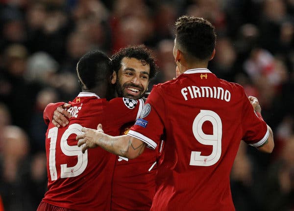 Firmino, Salah và Alisson gia nhập đội hình Liverpool tới Evian