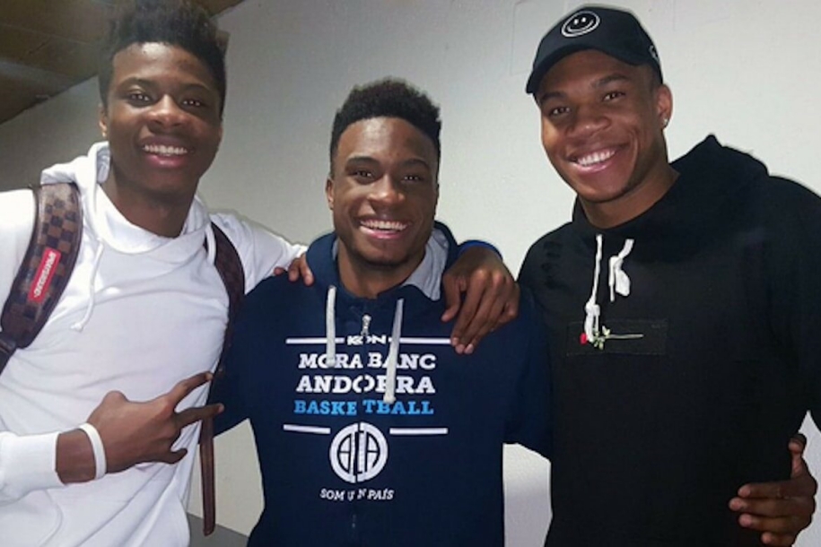 3 anh em Antetokounmpo hội quân cùng ĐT Hy Lạp