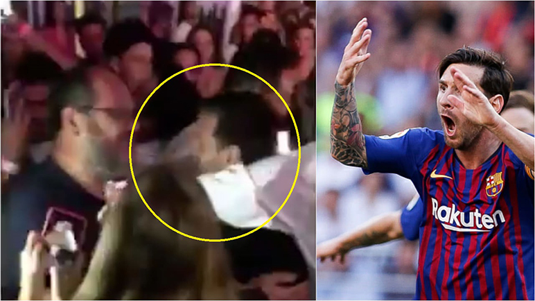 Messi phủ nhận bị tấn công ở lễ hội