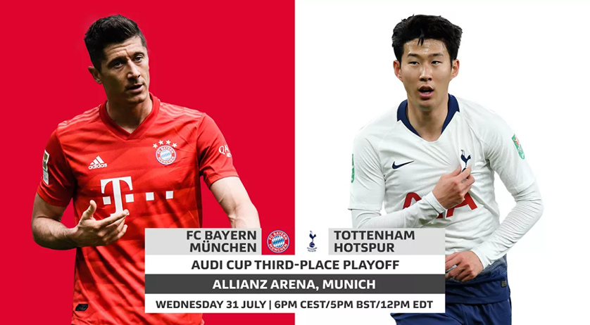 Xem trực tiếp Bayern Munich vs Tottenham trên kênh nào?