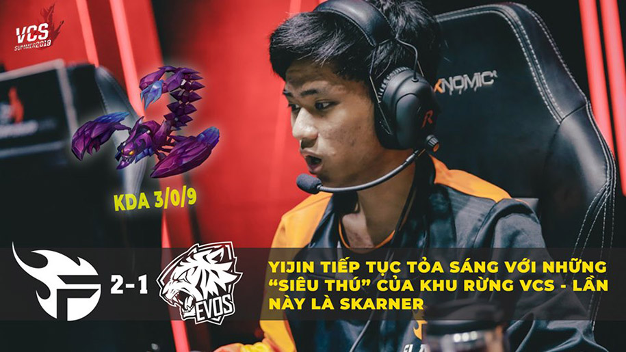 Yijin xuất sắc giúp Team Flash lội ngược dòng ngoạn mục trước EVOS