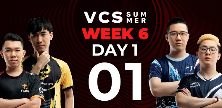 Trực tiếp VCS Mùa Hè 2019: FL vs EVOS - GAM vs FTV