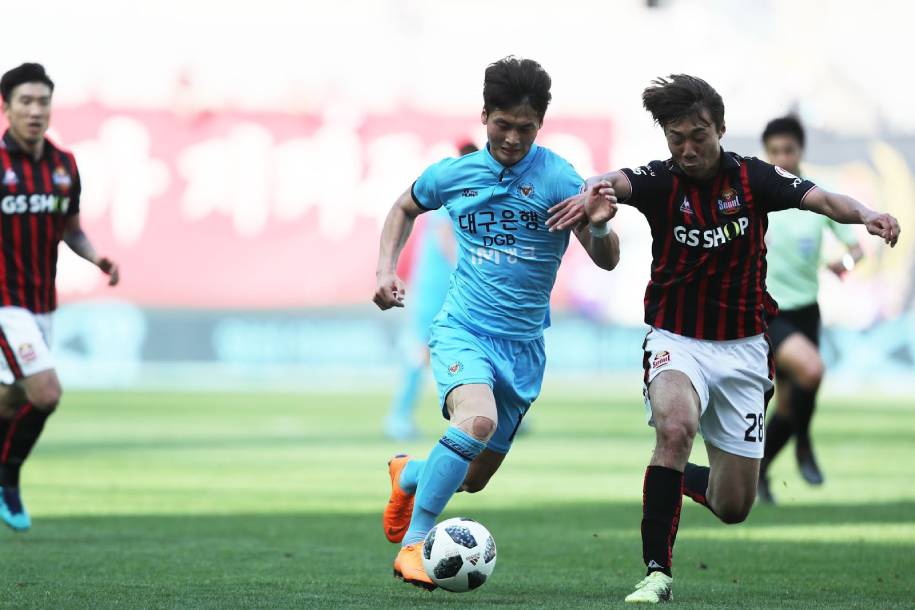 LINK xem bóng đá trực tuyến Seoul vs Daegu (18h00, 2/8)