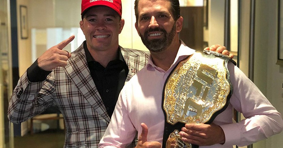 Con trai Donald Trump sẽ đến cổ vũ Colby Covington tại UFC on ESPN 5