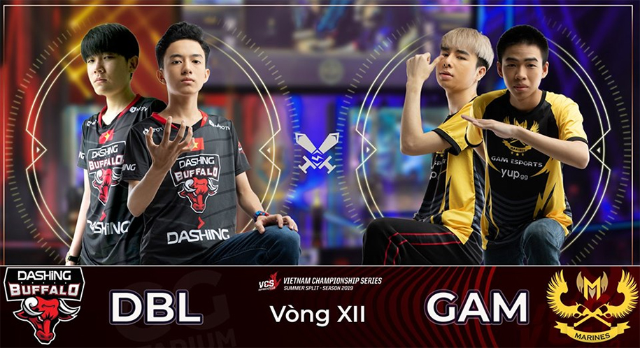 VCS Mùa Hè ngày 4/8: GAM vs DBL