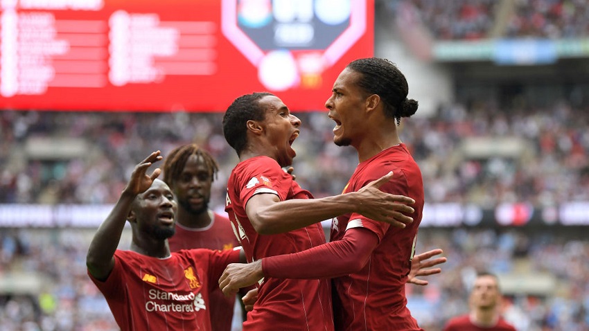 Lịch thi đấu Liverpool tại Ngoại hạng Anh 2019/20