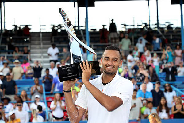 Nick Kyrgios sẵn sàng làm hạt giống Mỹ Mở rộng