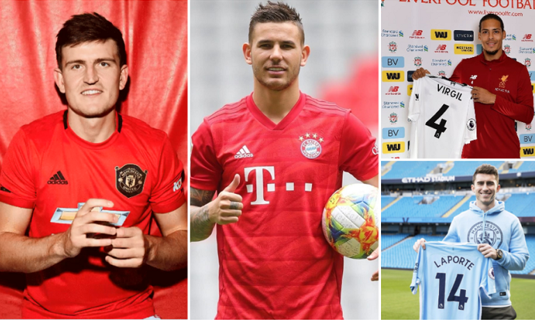 Maguire, Van Dijk trong top 10 hậu vệ đắt nhất thế giới