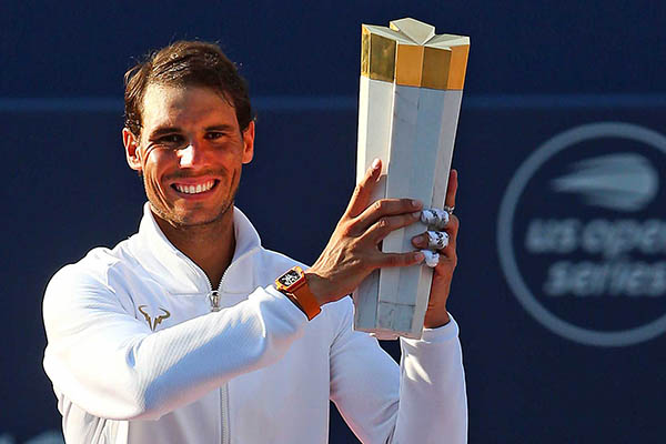 Rogers Cup 2019: Rafael Nadal trên đường trở thành bất tử