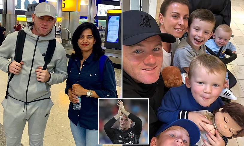 Rooney trở lại Anh làm cầu thủ kiêm HLV do phải “nghe lệnh” bà xã