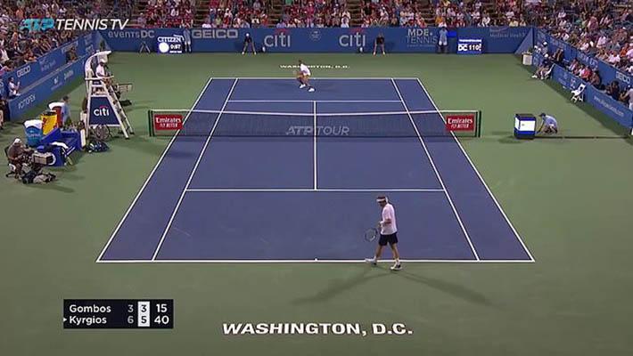 Cô muốn tôi phát bóng vào chỗ nào? hay diện mạo khác của Nick Kyrgios Cô muốn tôi phát bóng vào chỗ nào? hay diện mạo khác của Nick Kyrgios