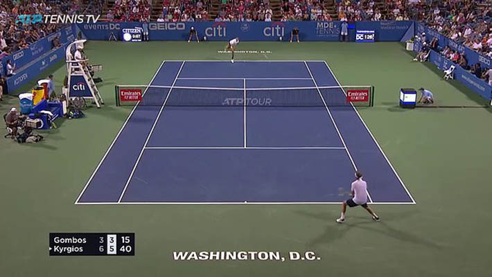 Cô muốn tôi phát bóng vào chỗ nào? hay diện mạo khác của Nick Kyrgios Cô muốn tôi phát bóng vào chỗ nào? hay diện mạo khác của Nick Kyrgios