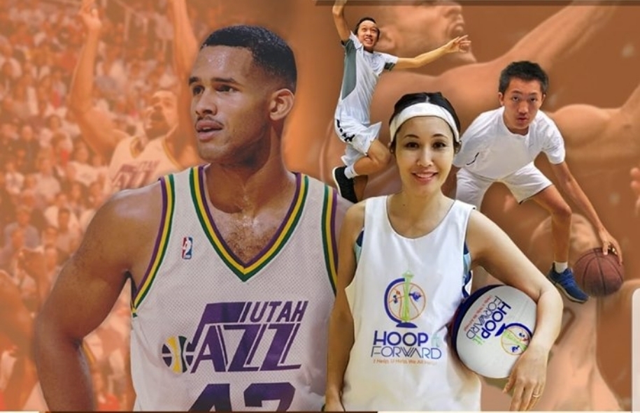 Cựu cầu thủ NBA - Stephen Howard dạy bóng rổ miễn phí cho trẻ em Quảng Bình