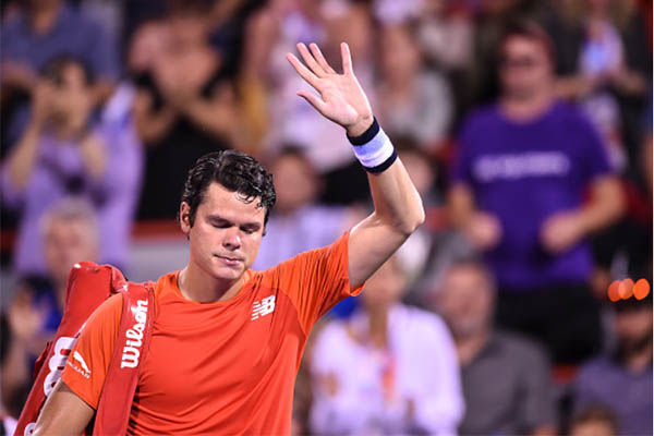 Milos Raonic rời Rogers Cup do chấn thương: Nghề chơi tennis thật mong manh!