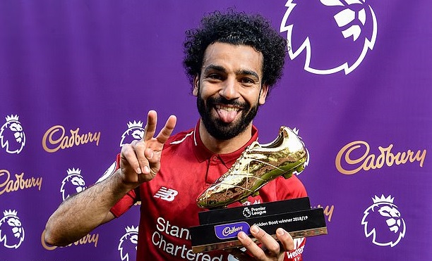 Salah trong top 10 ứng cử viên giành Chiếc giày vàng Ngoại hạng Anh 2019/20