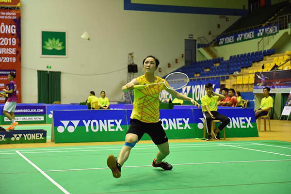 Lịch thi đấu cầu lông cá nhân toàn quốc 2019 ngày 9/8
