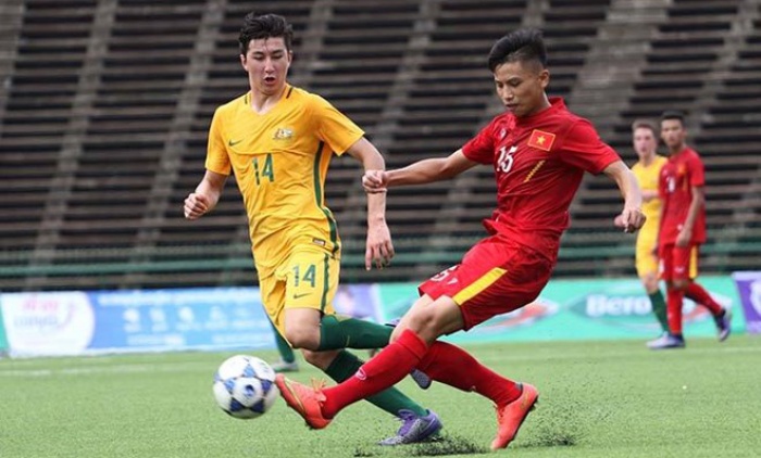 Link xem bóng đá trực tuyến U18 Việt Nam vs U18 Australia (19h30, 9/8)