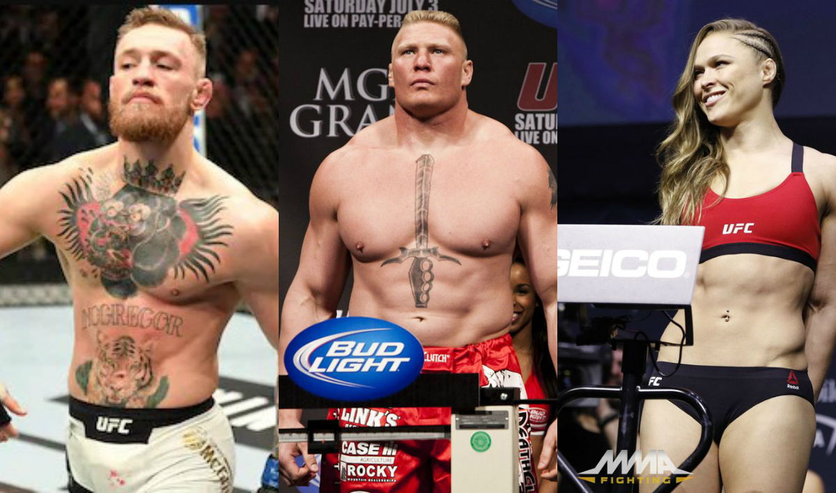 Tài liệu ăn chia bản quyền truyền hình UFC bị lộ: Conor, Lesnar và Rousey dẫn đầu