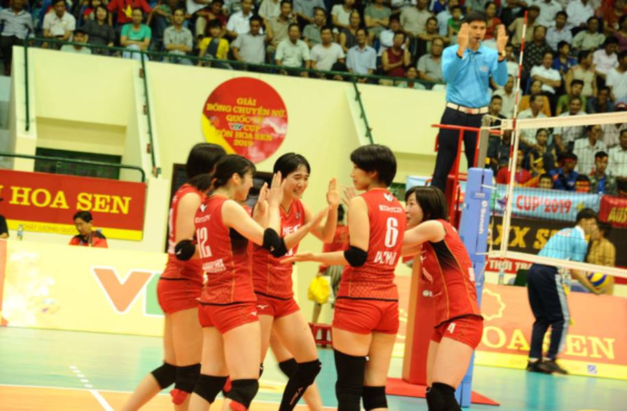 TRỰC TIẾP bóng chuyền VTV Cup 2019: NEC vs Phúc Kiến (17h00, 9/8)