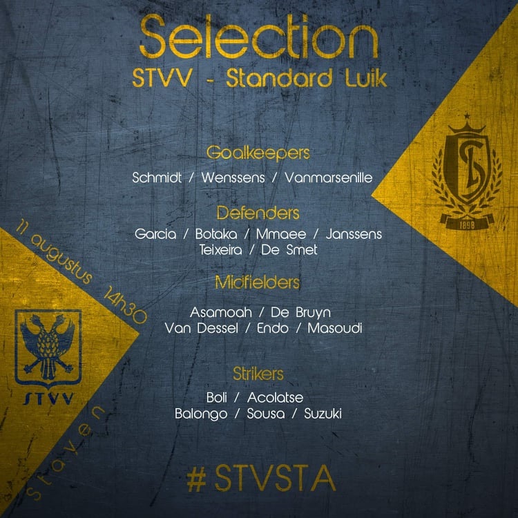 Công Phượng bị “gạt” khỏi danh sách thi đấu trận Sint-Truiden vs Standard Liege