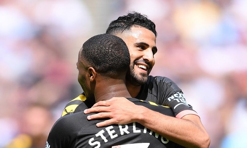 Man City có ngay câu trả lời cho Sane bằng 5 bàn thắng... từ Mahrez