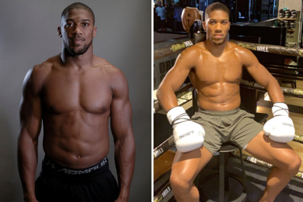 Anthony Joshua giảm hẳn cơ bắp trong quá trình chuẩn bị cho trận tái đấu Anthony Joshua giảm hẳn cơ bắp trong quá trình chuẩn bị cho trận tái đấu