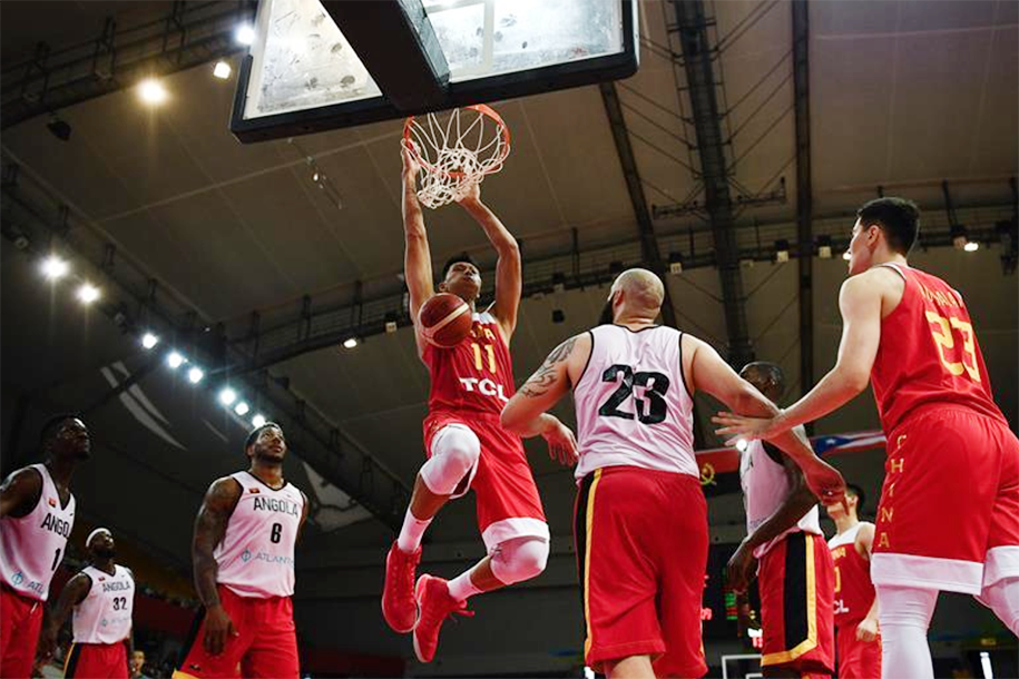 Trung Quốc vượt qua Angola trong trận giao hữu trước thềm FIBA World Cup 2019 Trung Quốc vượt qua Angola trong trận giao hữu trước thềm FIBA World Cup 2019