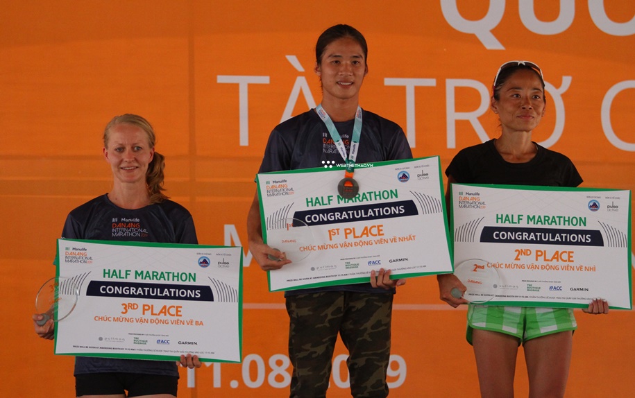 Ngắm dung nhan của nhà vô địch nữ 21km Danang International Marathon 2019