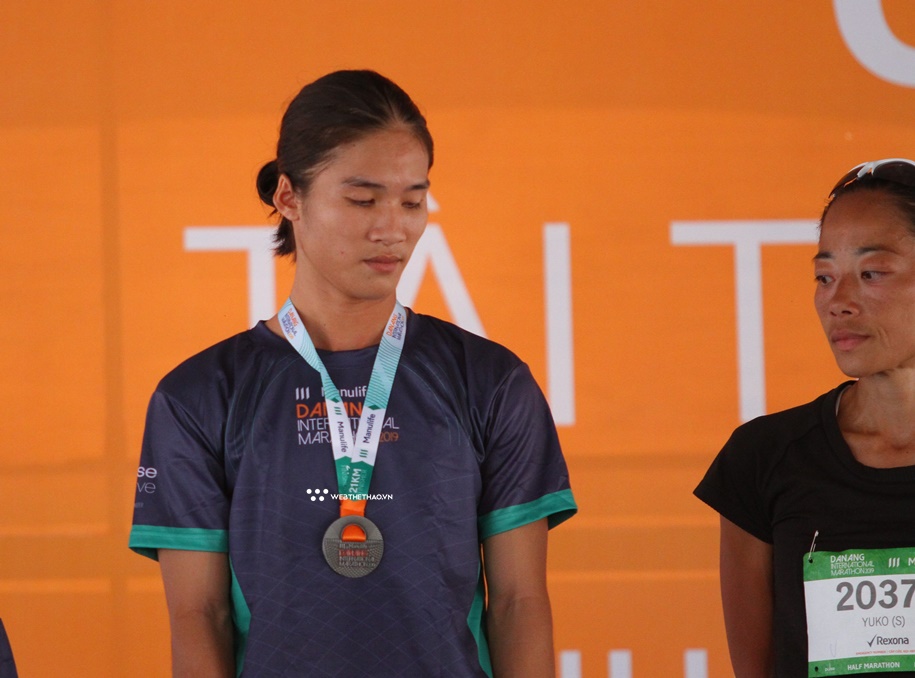 Ngắm dung nhan của nhà vô địch nữ 21km Danang International Marathon 2019