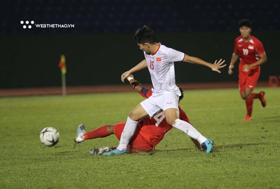 HLV U18 Singapore chỉ ra nguyên nhân thảm bại trước U18 Việt Nam