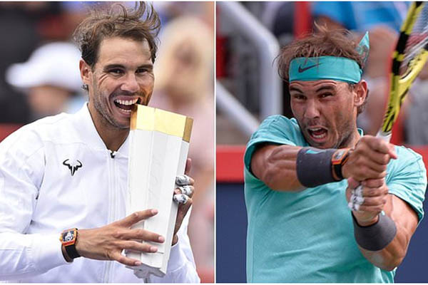 Rogers Cup 2019: Nadal thắng Medvedev, đạt một lúc 4 mục tiêu