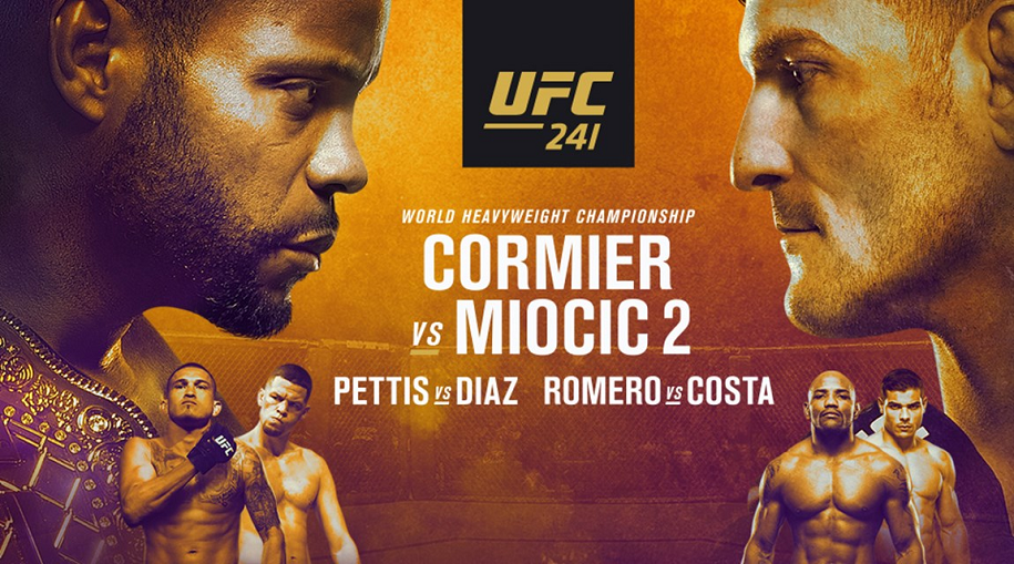 Xem trực tiếp Daniel Cormier vs Stipe Miocic 2 tại UFC 241 ở đâu, kênh nào?