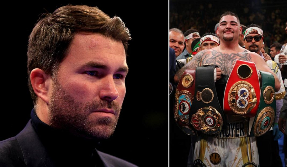 Eddie Hearn phản ứng trước việc Andy Ruiz đòi thêm tiền cho trận tái đấu