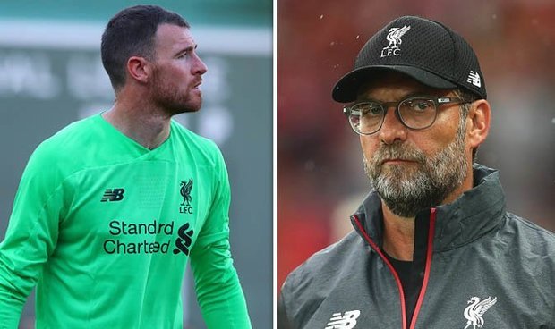 Klopp lên kế hoạch cho vị trí thủ môn Liverpool ở Siêu Cúp châu Âu