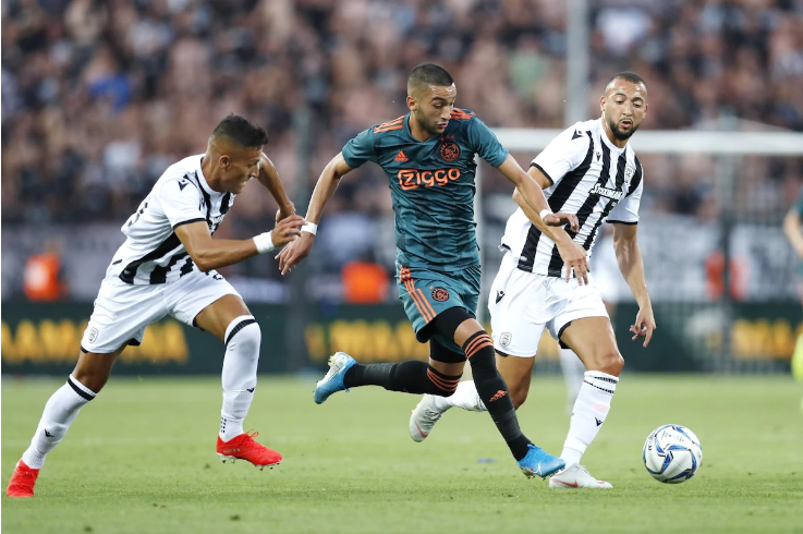Link xem bóng đá trực tuyến Ajax vs PAOK (01h30, 14/08)