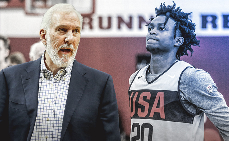 Gregg Popovich chia sẻ lý do ông gọi De’Aaron Fox lên đội tuyển Mỹ