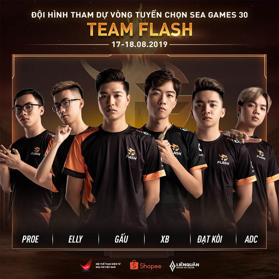 4 đội tuyển Liên Quân tham gia vòng tuyển chọn SEA Games 30 4 đội tuyển Liên Quân tham gia vòng tuyển chọn SEA Games 30