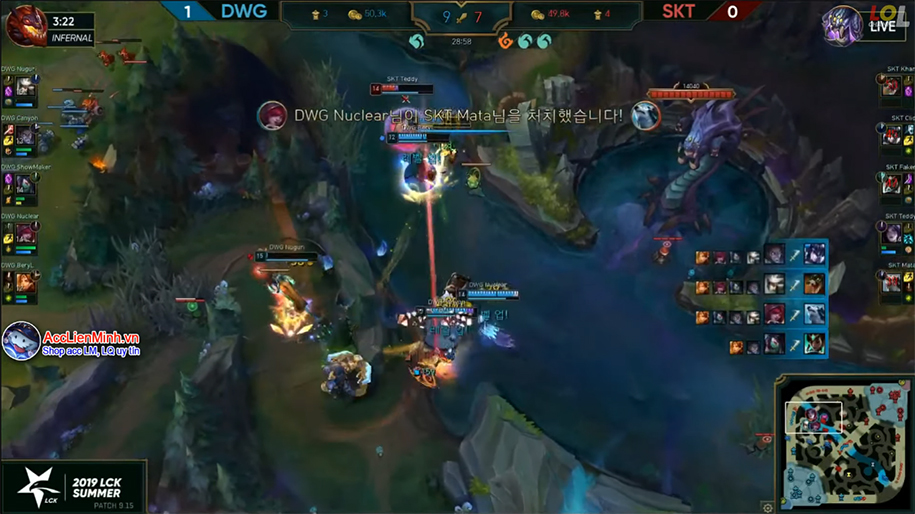 SKT thúc thủ trước DWG, CKTG không Faker? SKT thúc thủ trước DWG, CKTG không Faker?