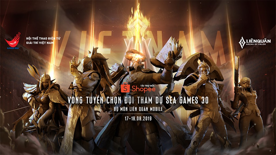4 đội tuyển Liên Quân tham gia vòng tuyển chọn SEA Games 30