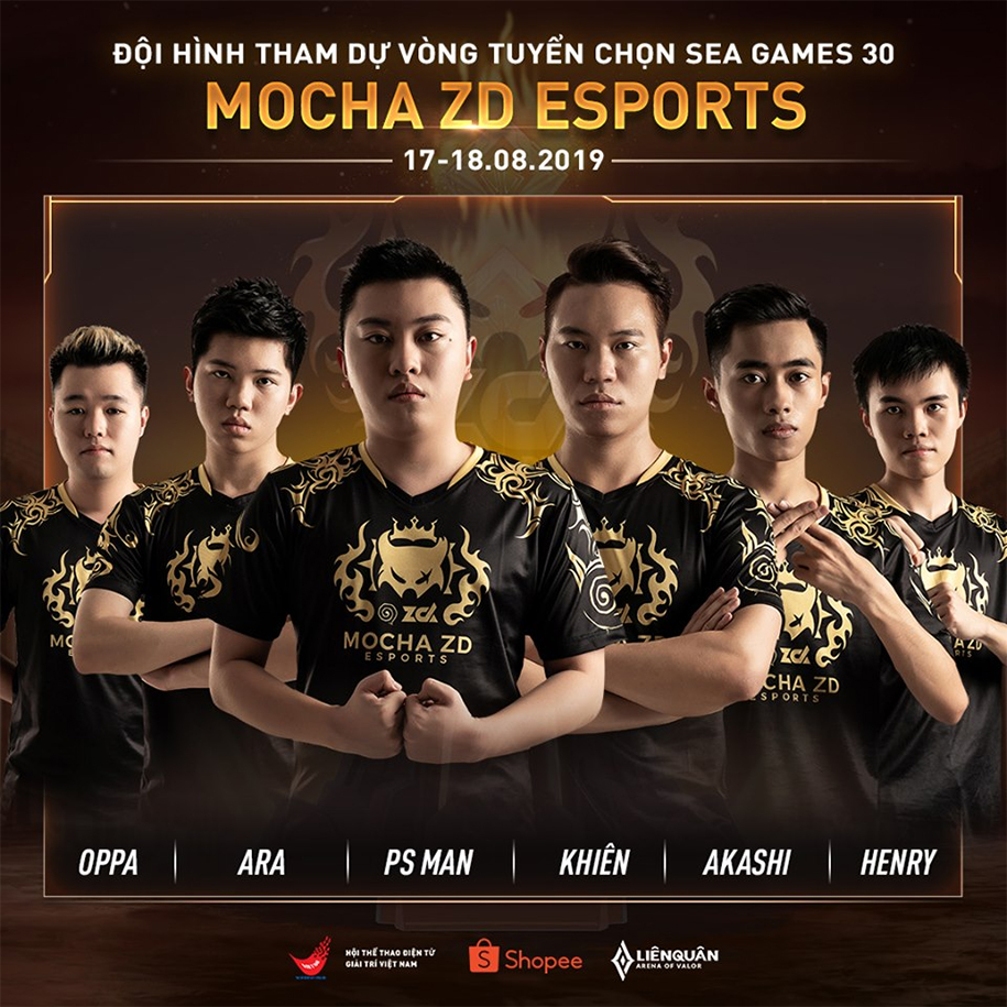 4 đội tuyển Liên Quân tham gia vòng tuyển chọn SEA Games 30 4 đội tuyển Liên Quân tham gia vòng tuyển chọn SEA Games 30