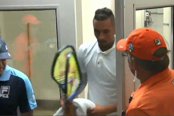 Bị Cincinnati Masters phạt tiền, Kyrgios còn ngồi nhà xem trực tiếp US Open 2019?