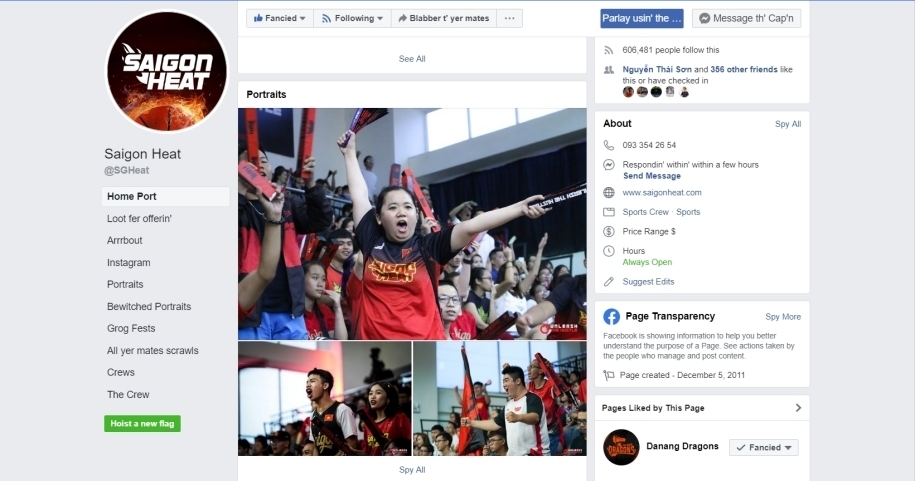 Fanpage VBA và Saigon Heat xuất hiện trở lại, người hâm mộ thở phào