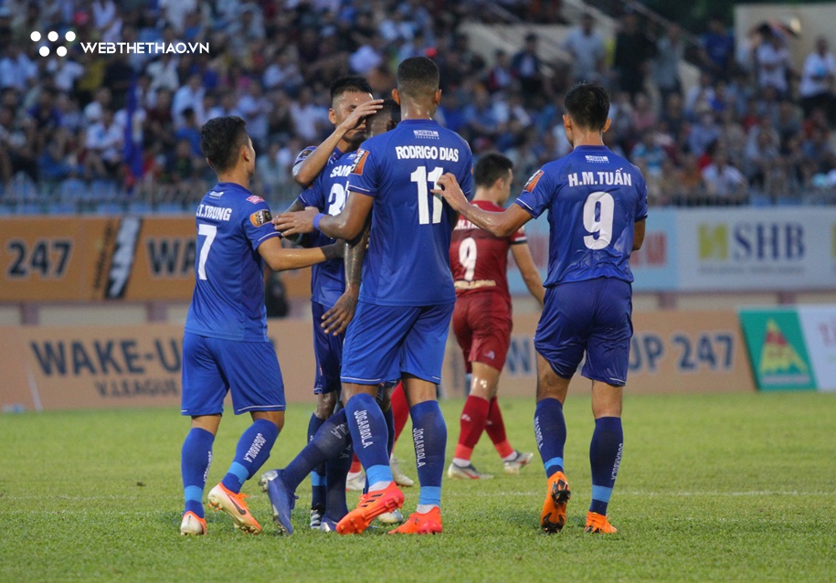 Bảng xếp hạng V.League 2019 vòng 21: Quảng Nam bứt phá ngoạn mục