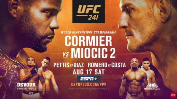 Kết quả UFC 241: Daniel Cormier vs Stipe Miocic 2 (10h00, 18/8)