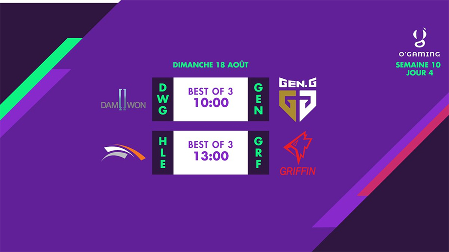 Trực tiếp LCK Mùa Hè ngày cuối vòng bảng: DWG vs GEN; HLE vs GRF