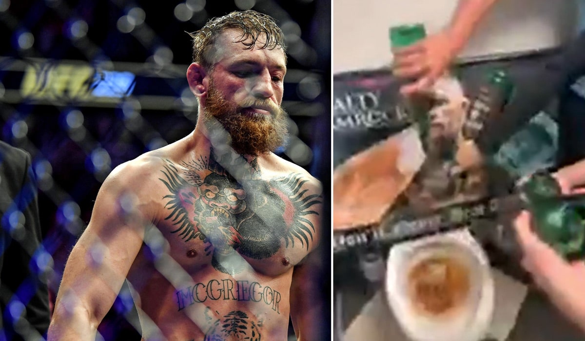Cộng đồng người Ireland tại Mỹ đổ rượu của Conor McGregor vào bồn vệ sinh