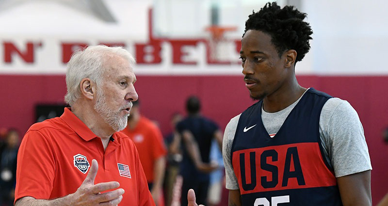Gregg Popovich hết lời khen ngợi Tây Ban Nha sau trận giao hữu