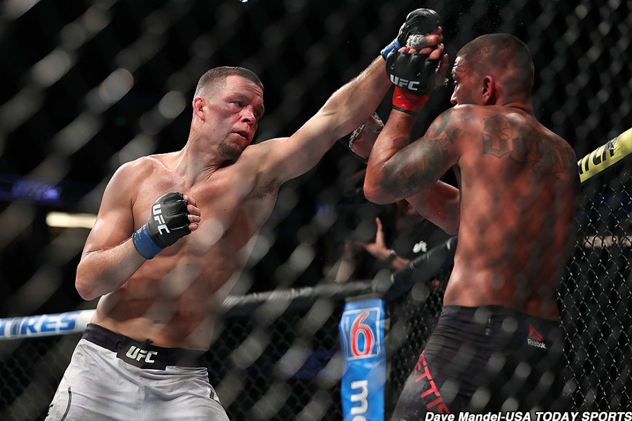 Trở lại ngoạn mục, Nate Diaz đòi đại chiến gangster với Jorge Masvidal Trở lại ngoạn mục, Nate Diaz đòi đại chiến gangster với Jorge Masvidal