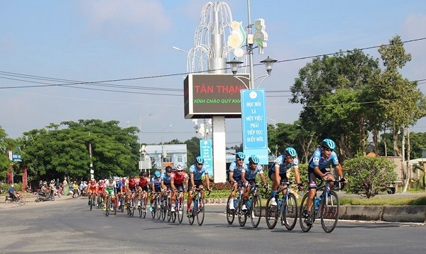 Lộ trình 2 chặng cuối ngày 19/8 Giải xe đạp ĐBSCL 2019